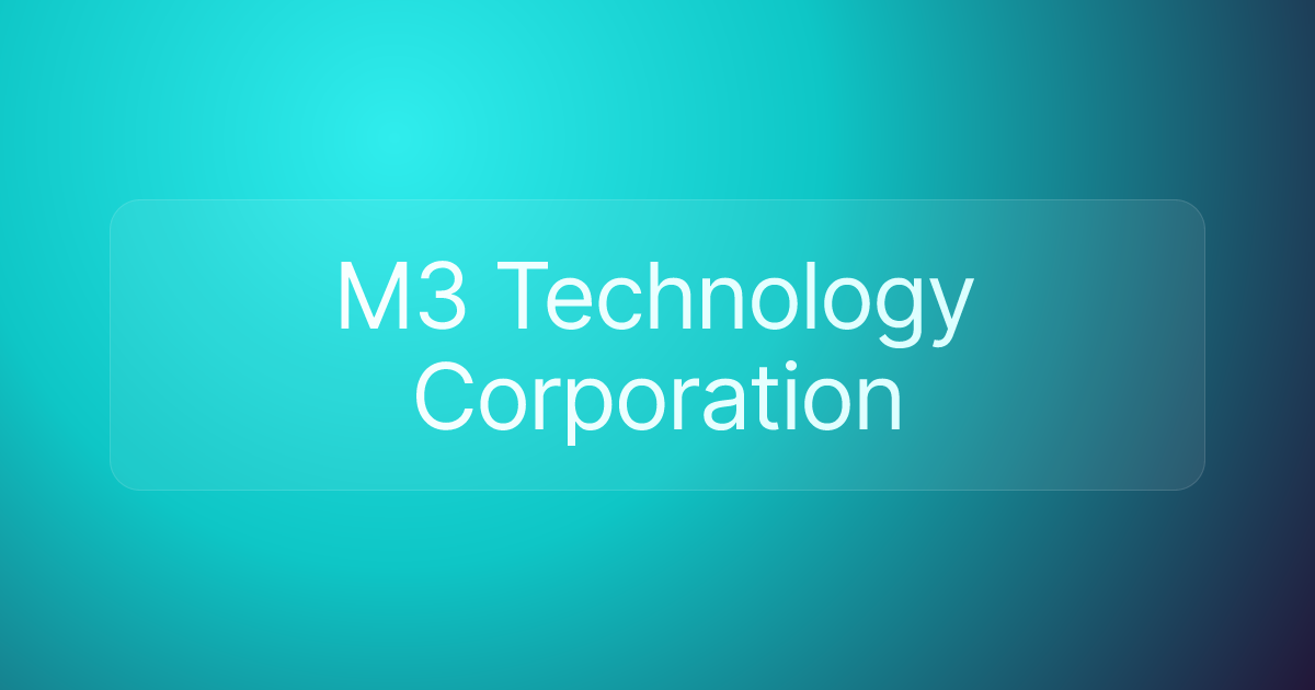 M3 Technology Corporation
