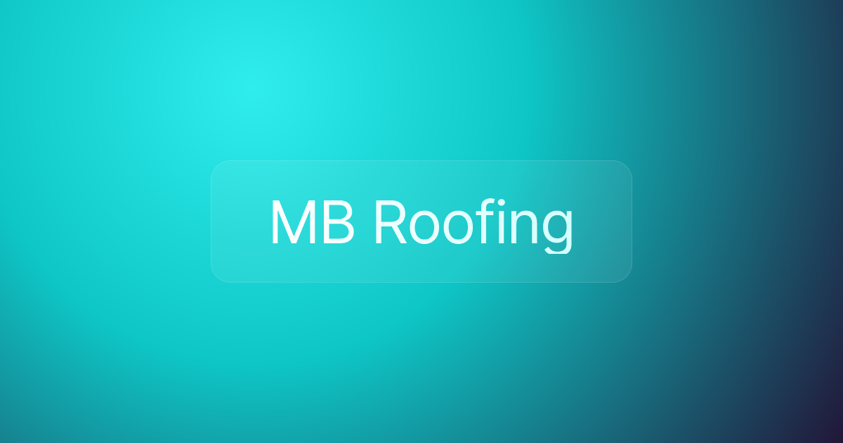 MB Roofing