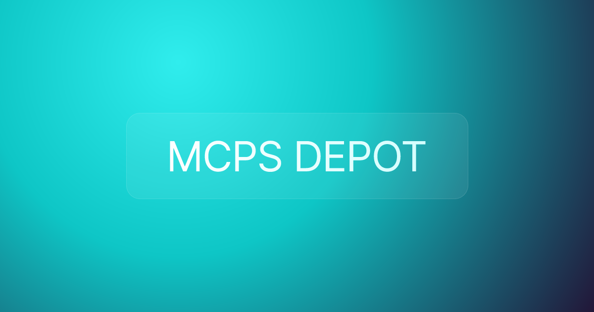 MCPS DEPOT