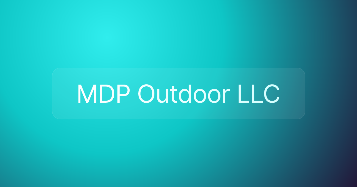 MDP Outdoor LLC