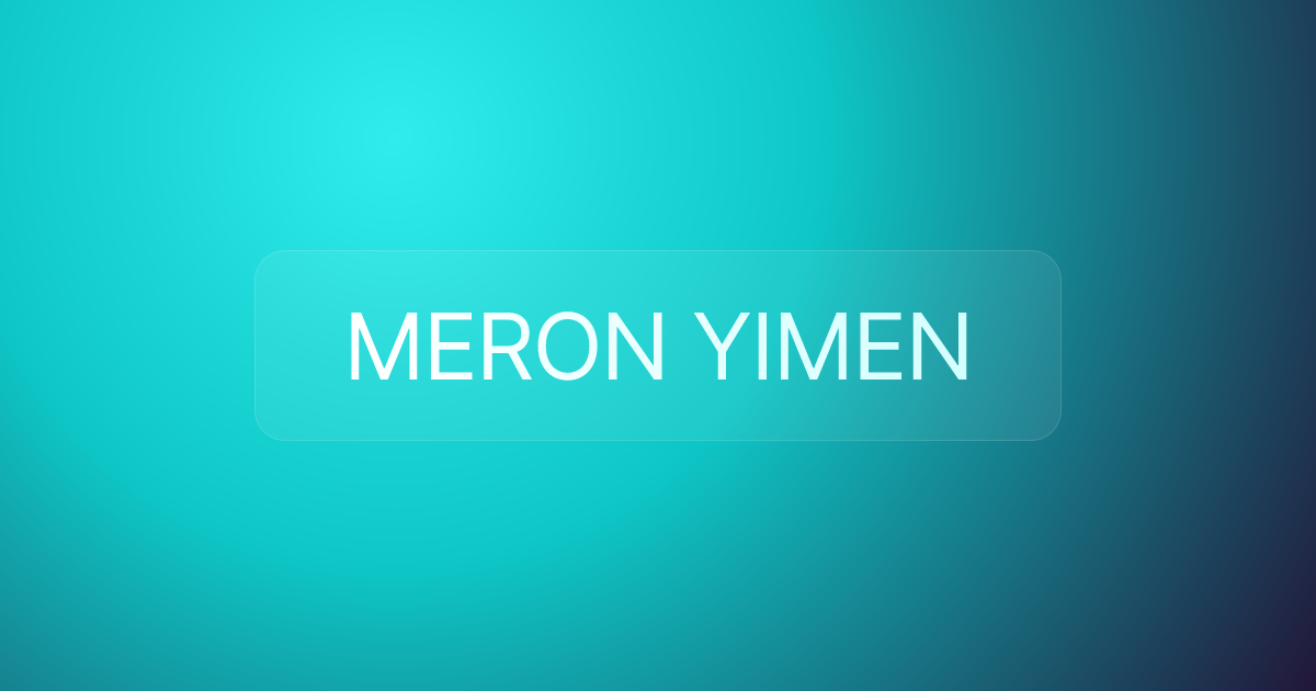 MERON YIMEN