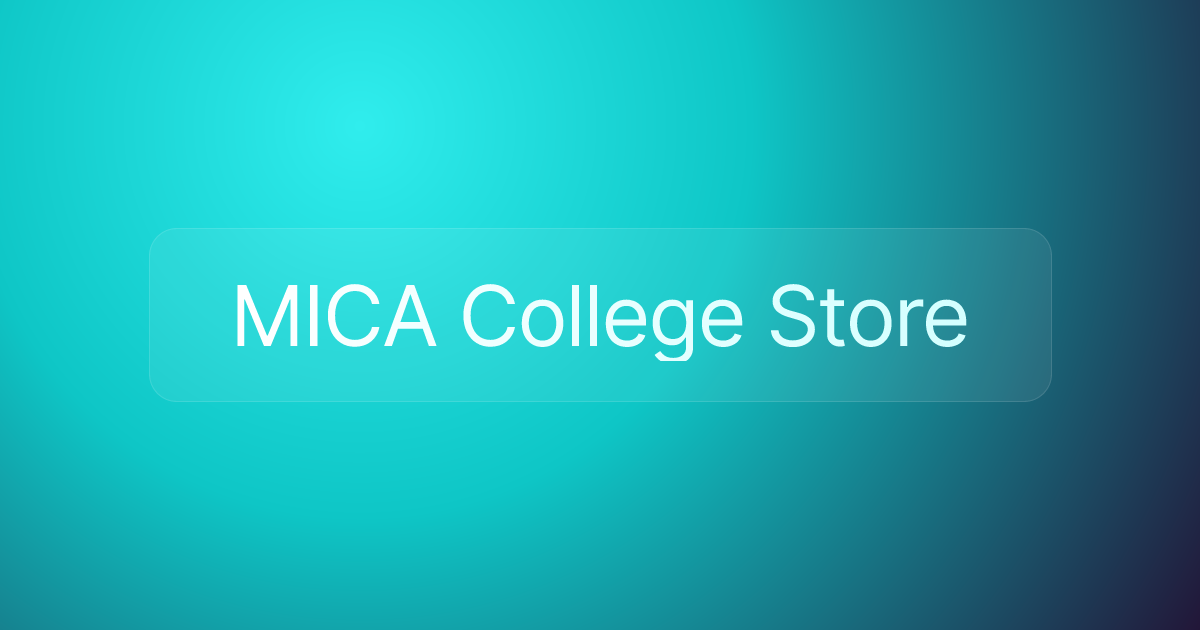 MICA College Store