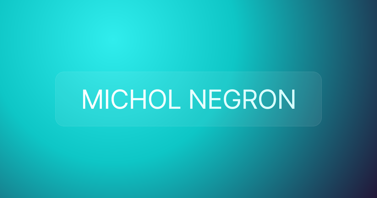 MICHOL NEGRON