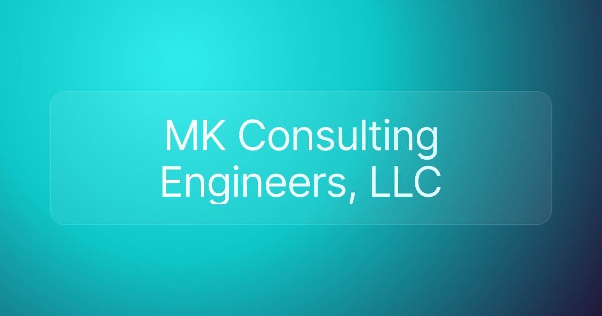 MK Consulting Engineers, LLC