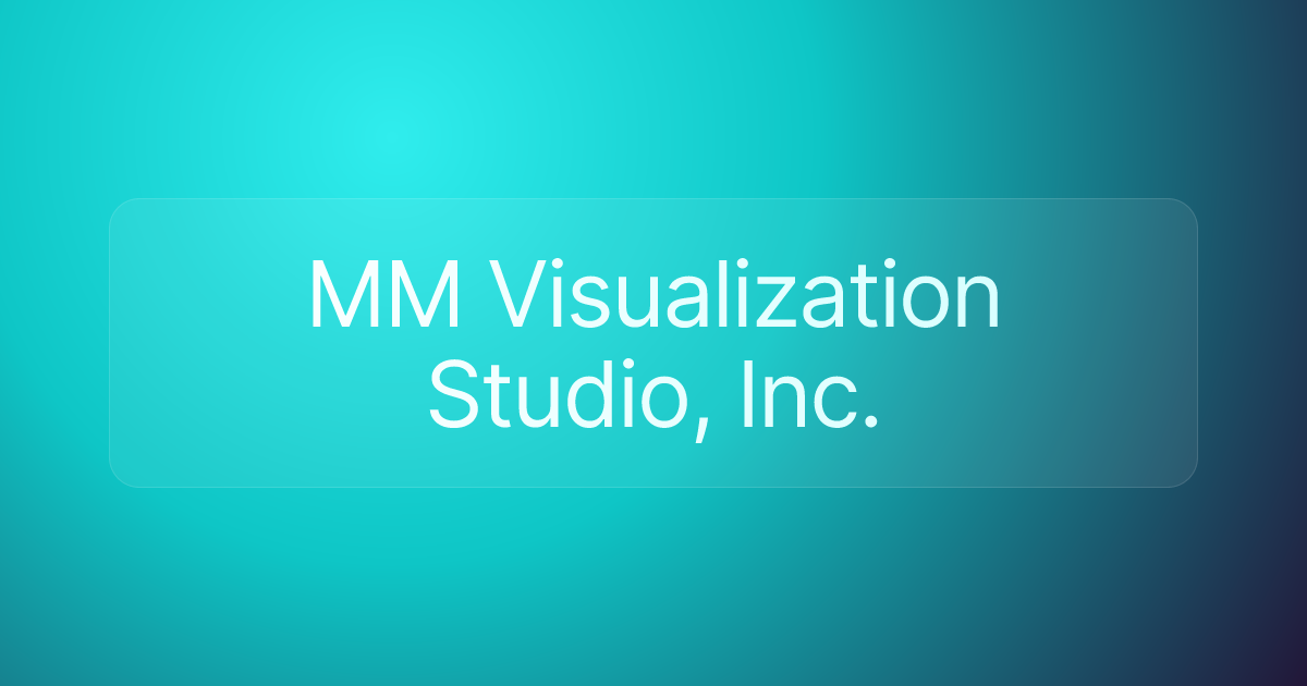 MM Visualization Studio, Inc.