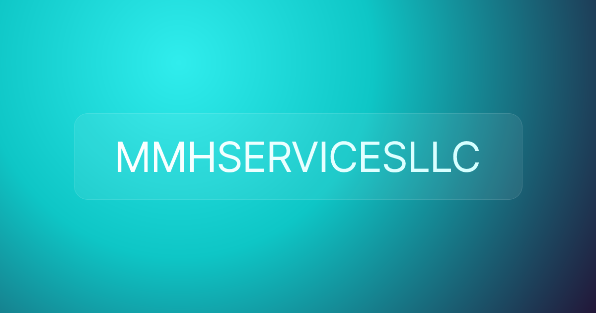 MMHSERVICESLLC