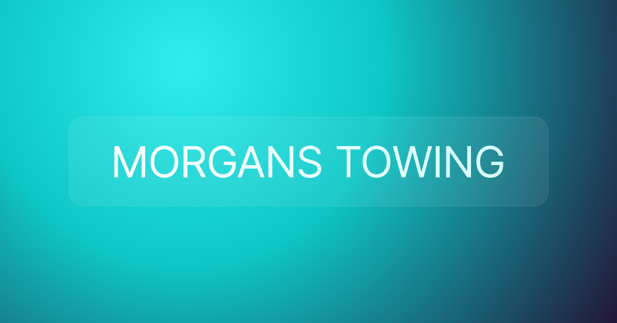 MORGANS TOWING