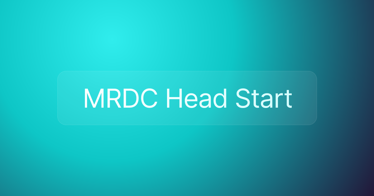 MRDC Head Start