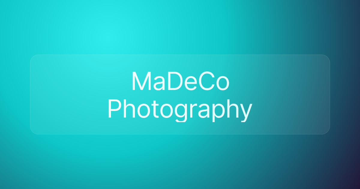 MaDeCo Photography