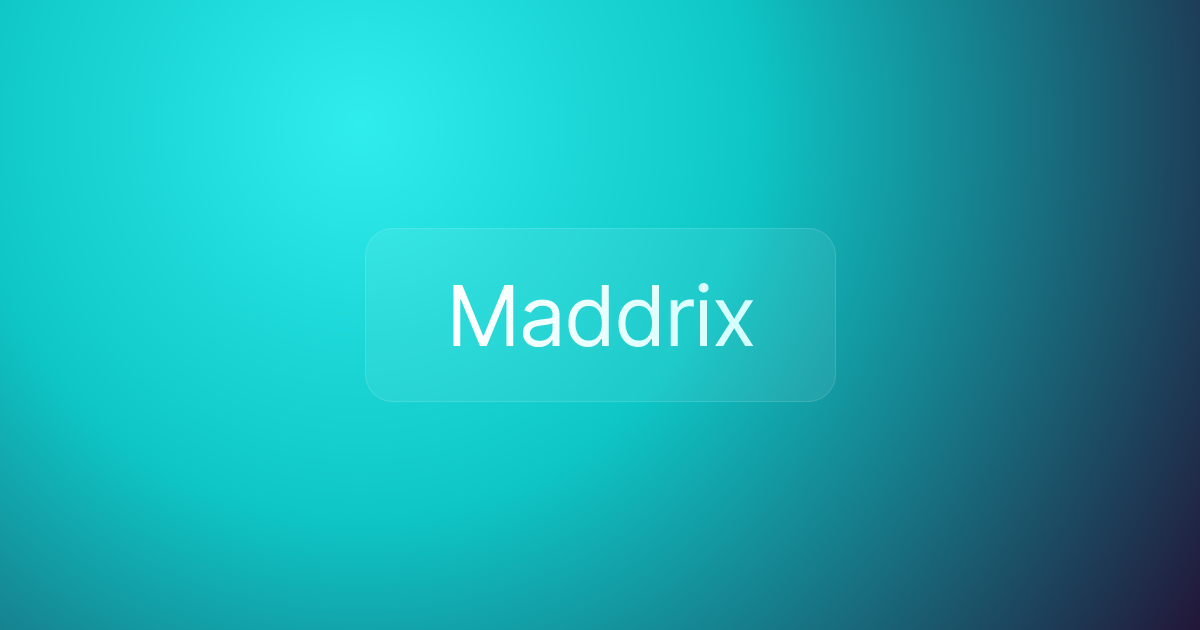 Maddrix