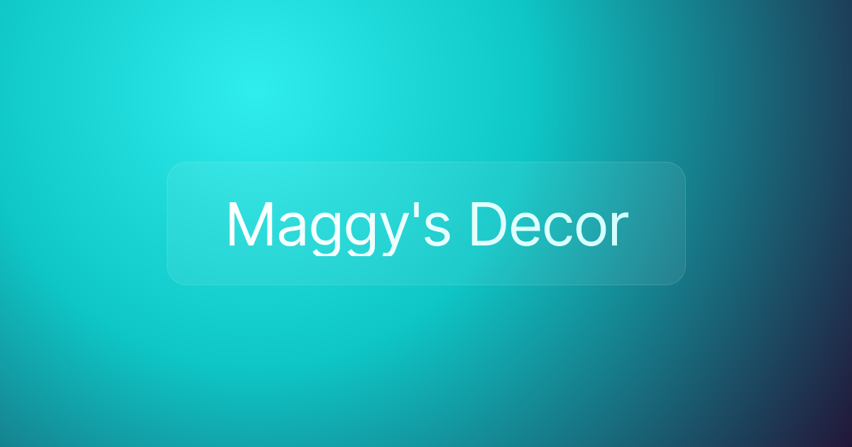 Maggy's Decor