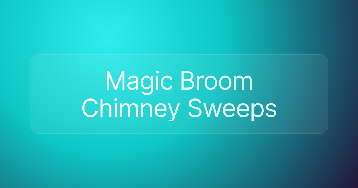 Magic Broom Chimney Sweeps