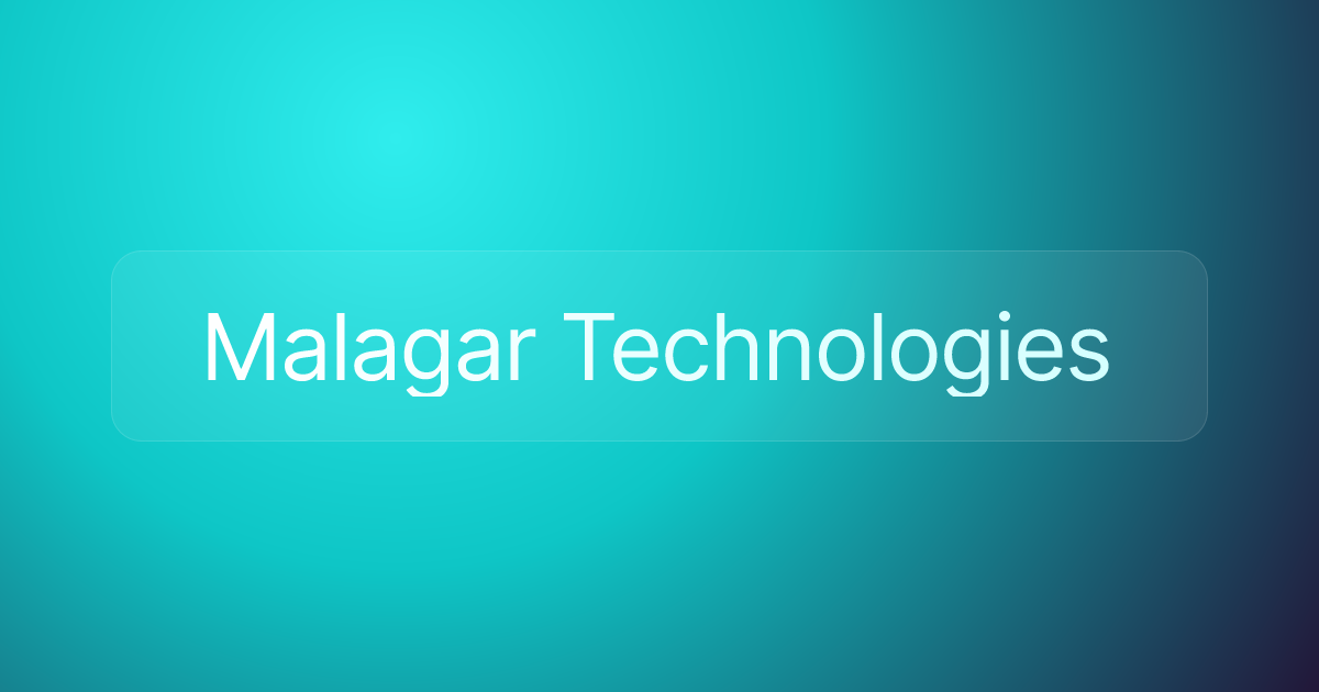 Malagar Technologies