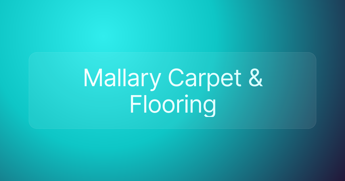 Mallary Carpet & Flooring