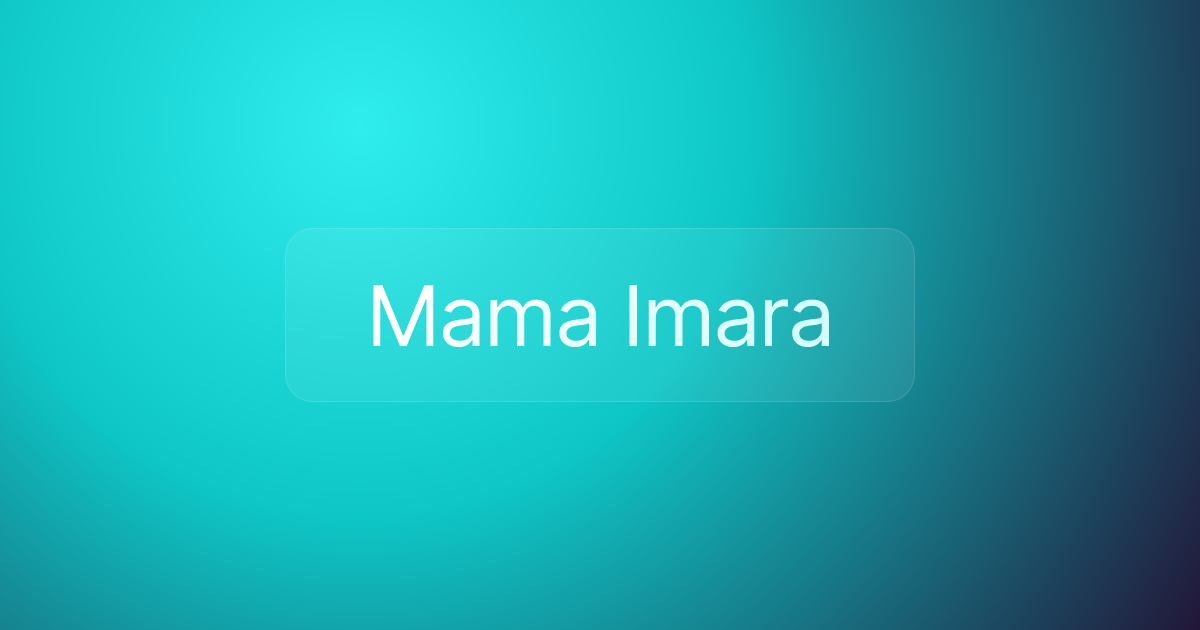 Mama Imara