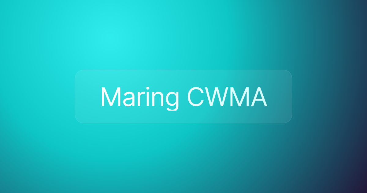 Maring CWMA