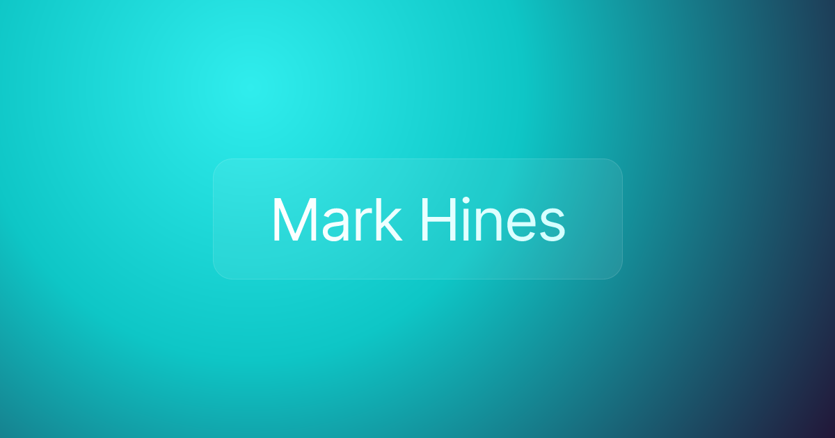 Mark Hines