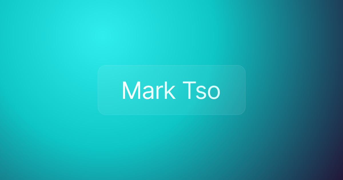Mark Tso