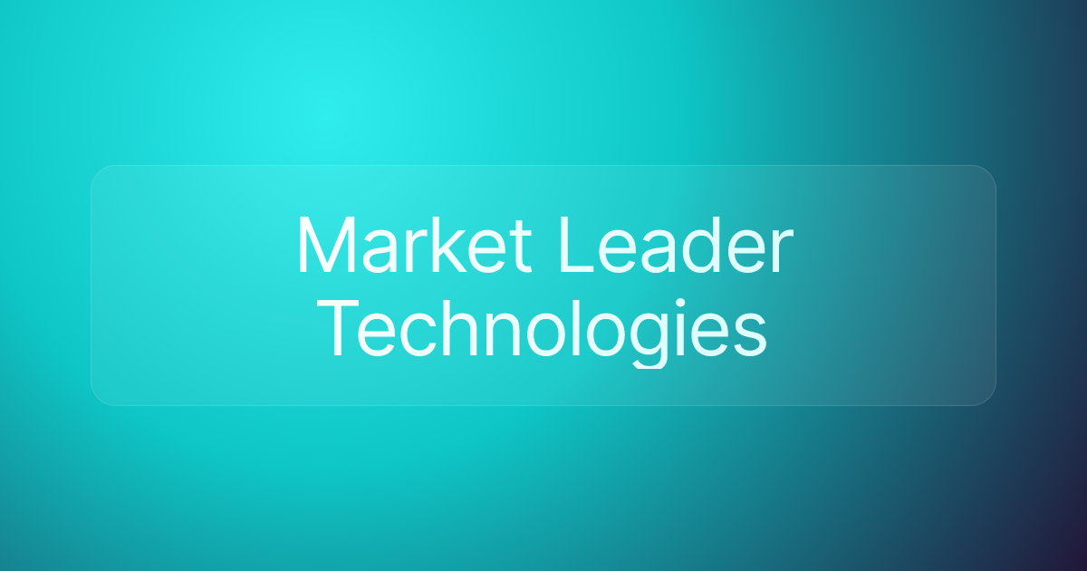 Market Leader Technologies