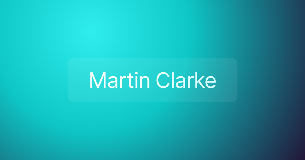Martin Clarke