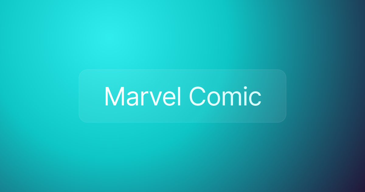 Marvel Comic