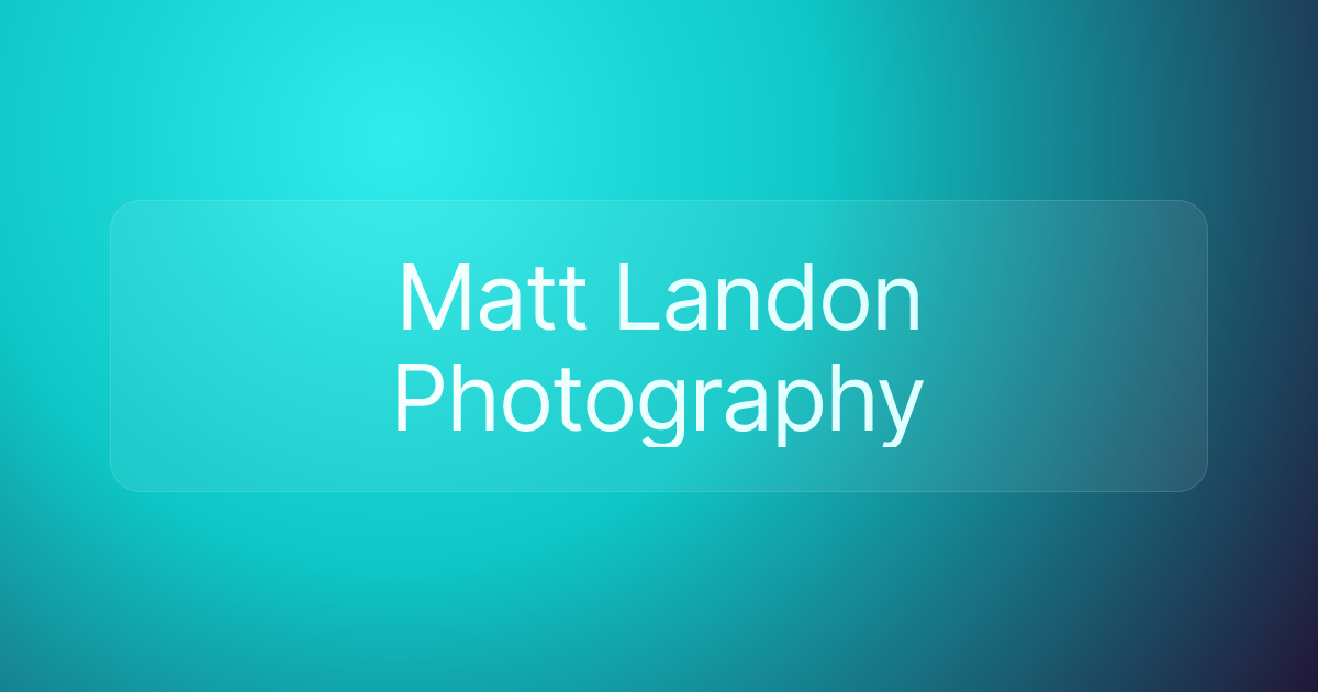 Matt Landon Photography