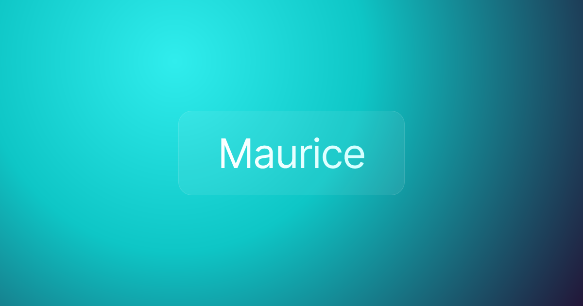 Maurice