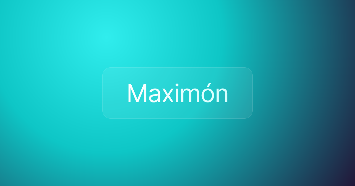 Maximón