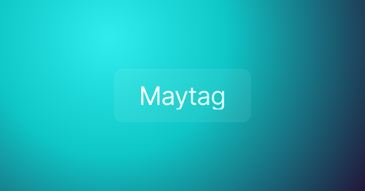 Maytag
