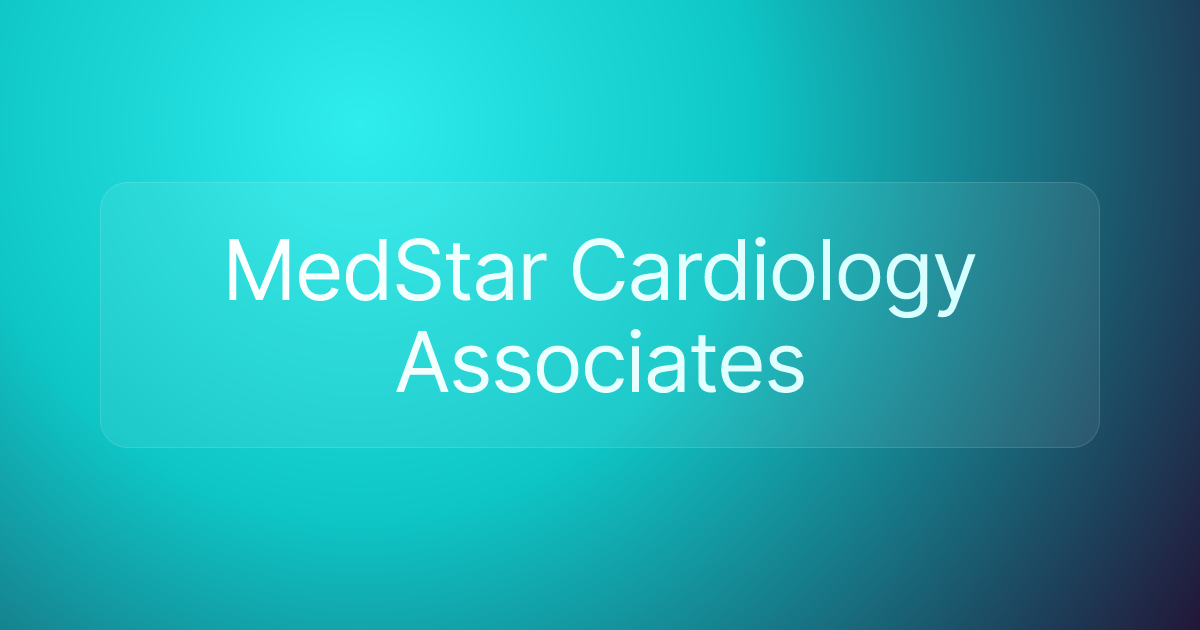 MedStar Cardiology Associates
