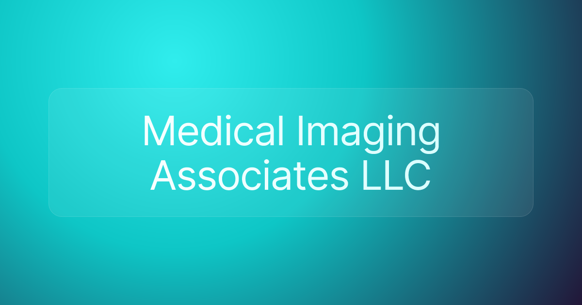 Medical Imaging Associates LLC