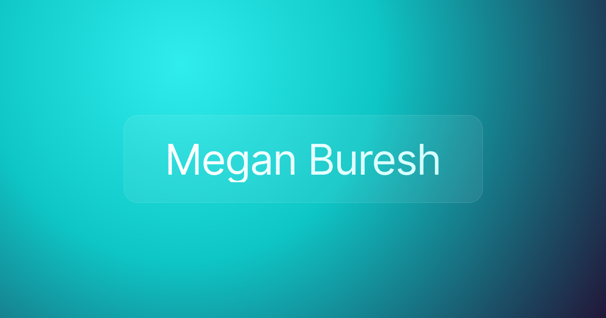 Megan Buresh