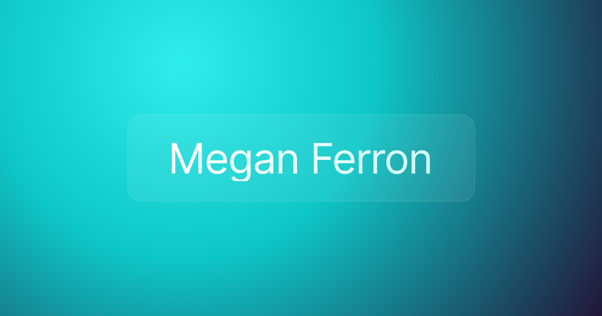Megan Ferron