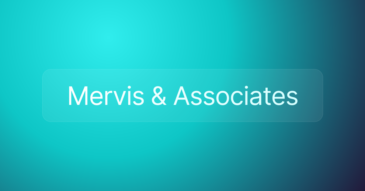 Mervis & Associates