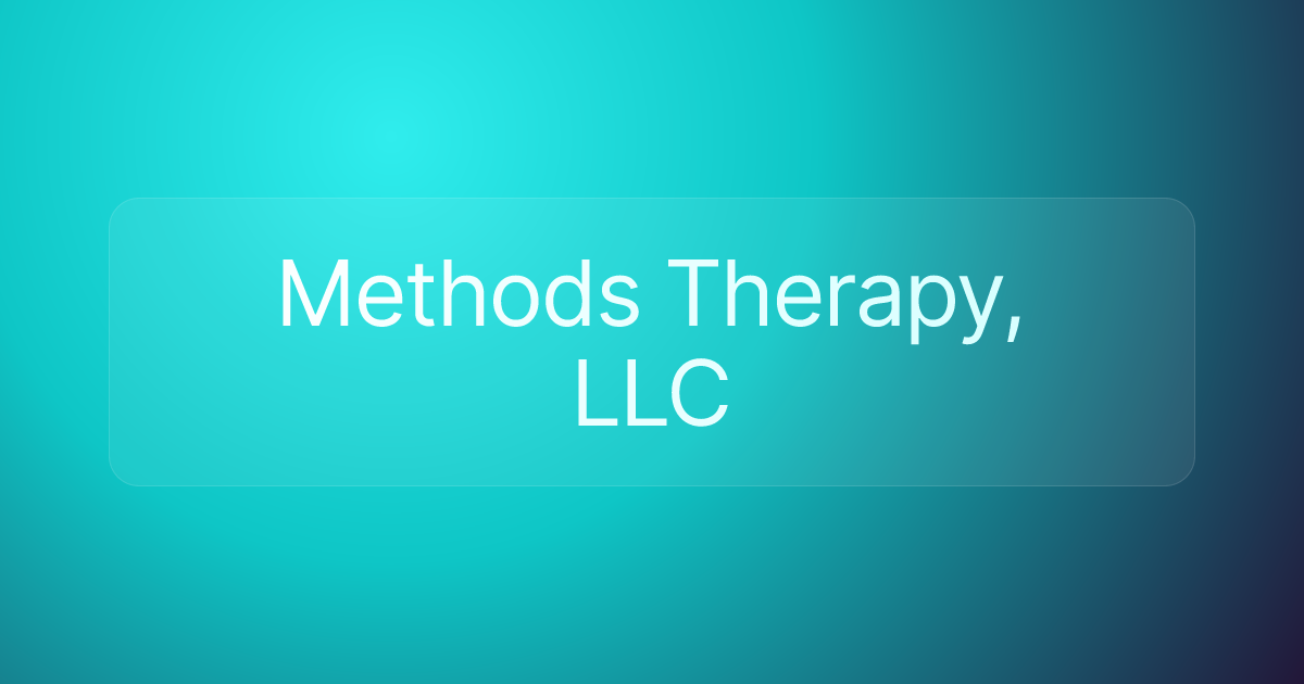 Methods Therapy, LLC