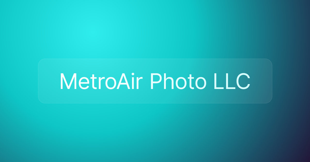 MetroAir Photo LLC