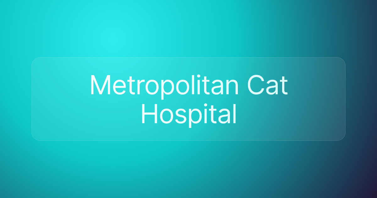 Metropolitan Cat Hospital