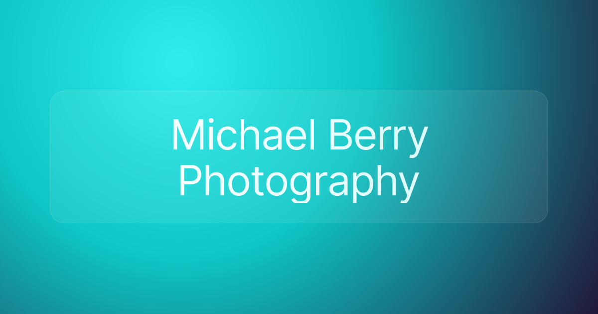 Michael Berry Photography