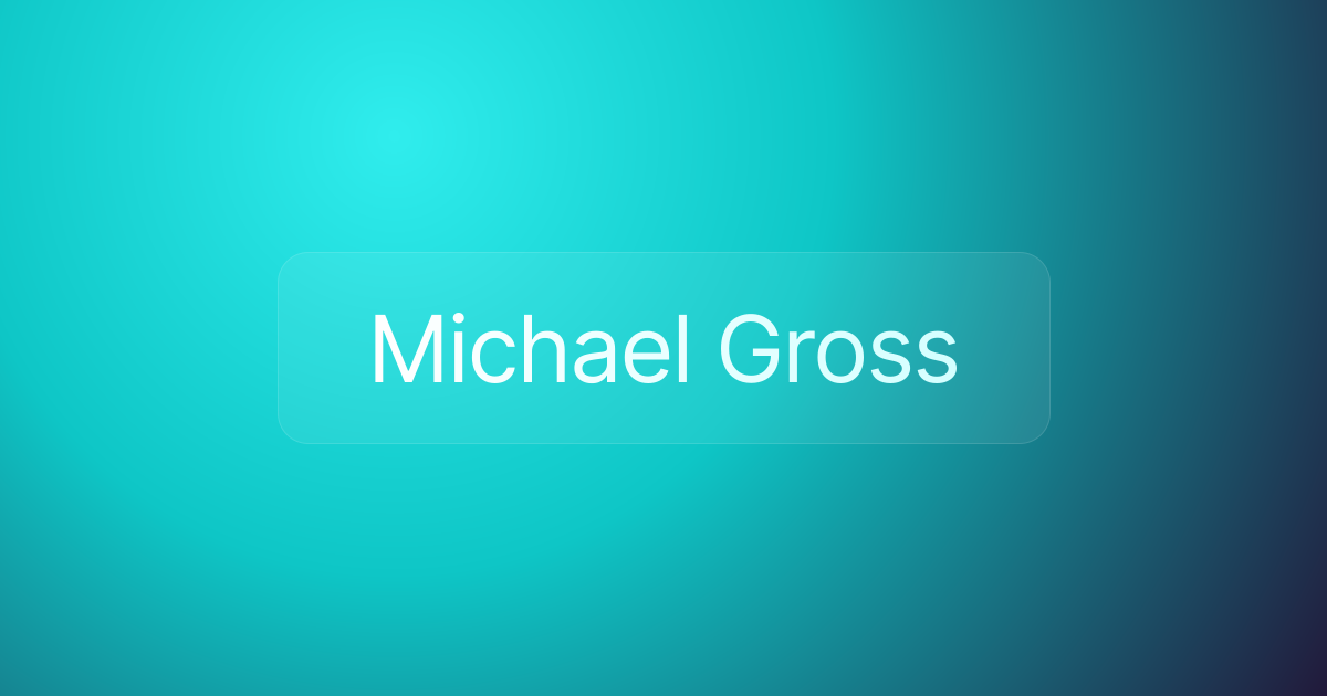 Michael Gross