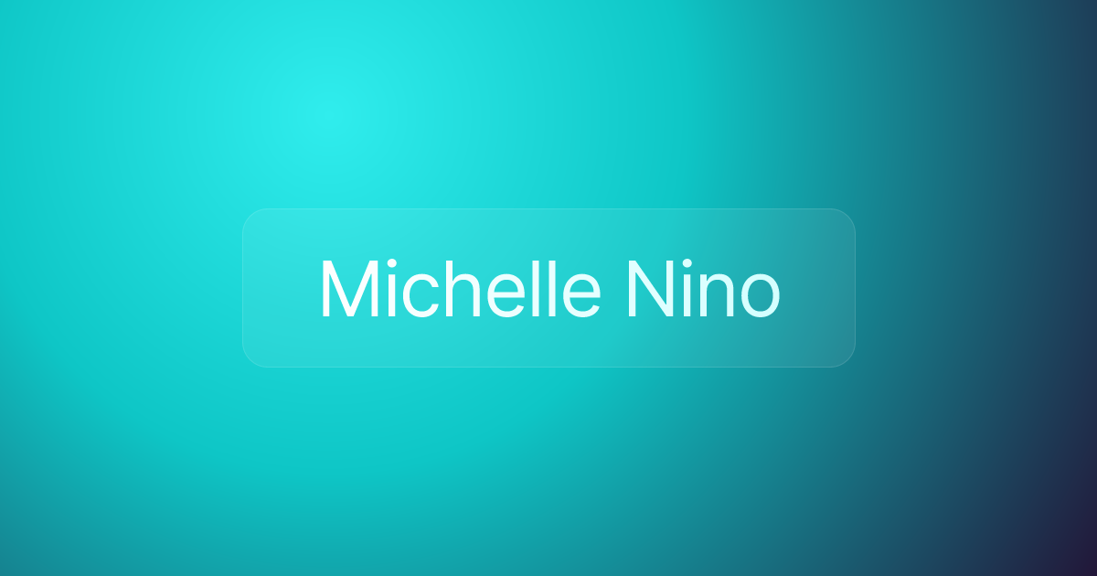 Michelle Nino