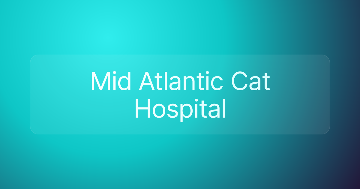Mid Atlantic Cat Hospital