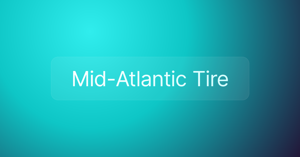 Mid-Atlantic Tire