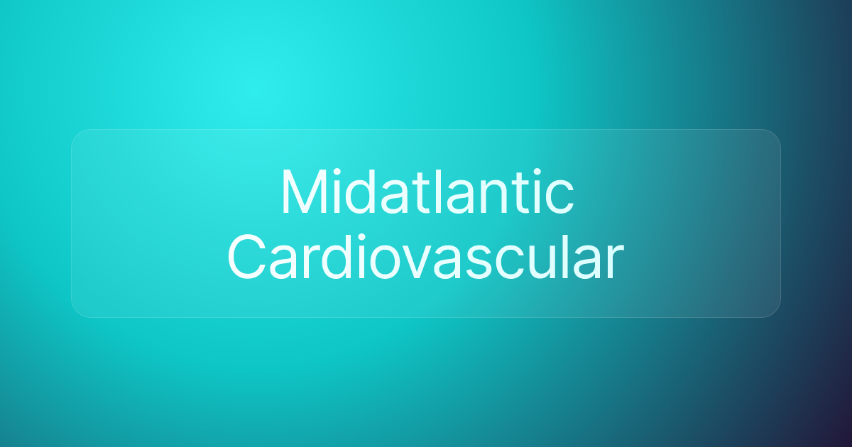 Midatlantic Cardiovascular