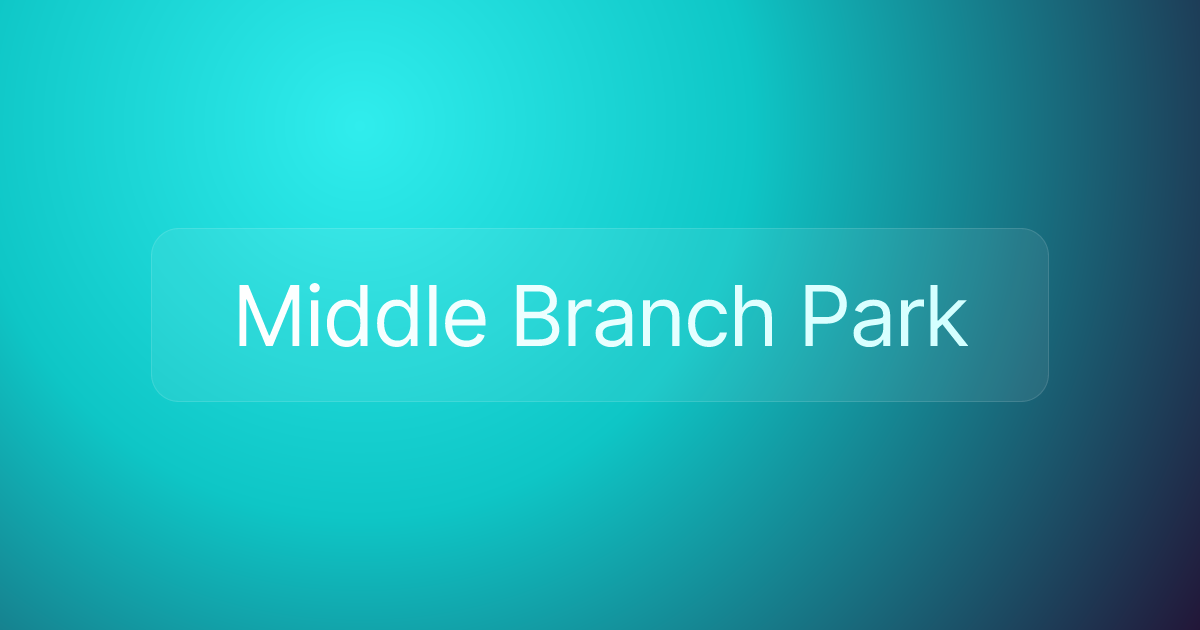 Middle Branch Park