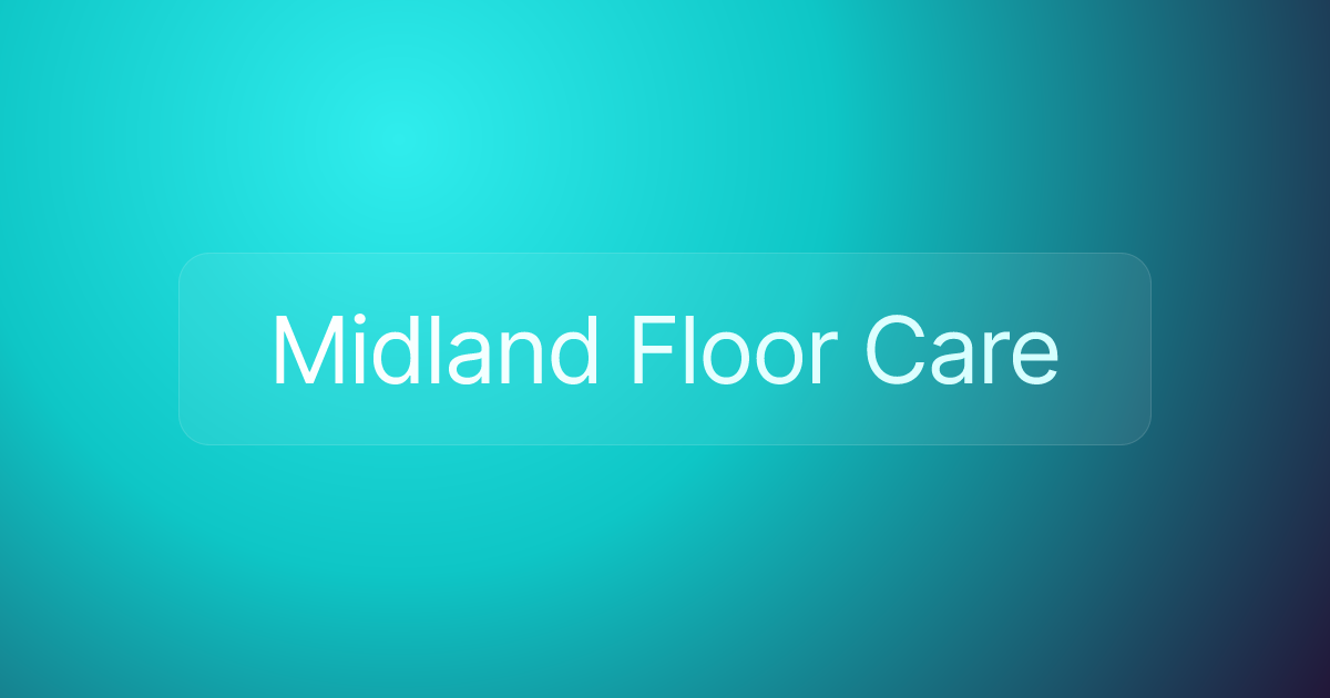 Midland Floor Care