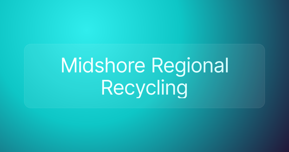 Midshore Regional Recycling