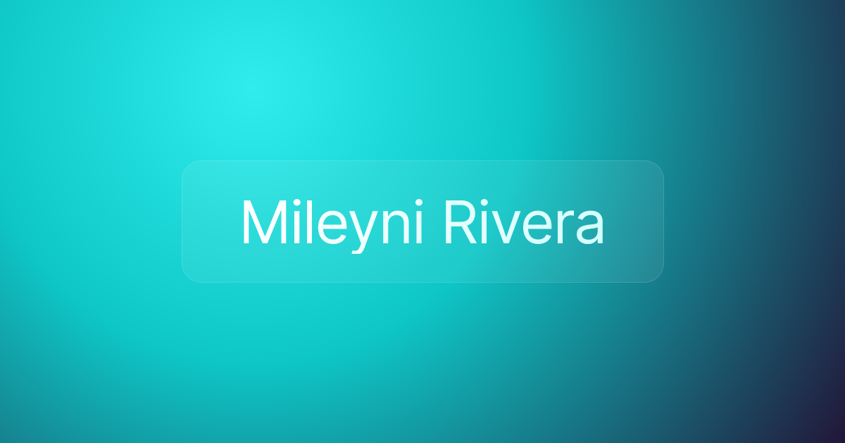 Mileyni Rivera