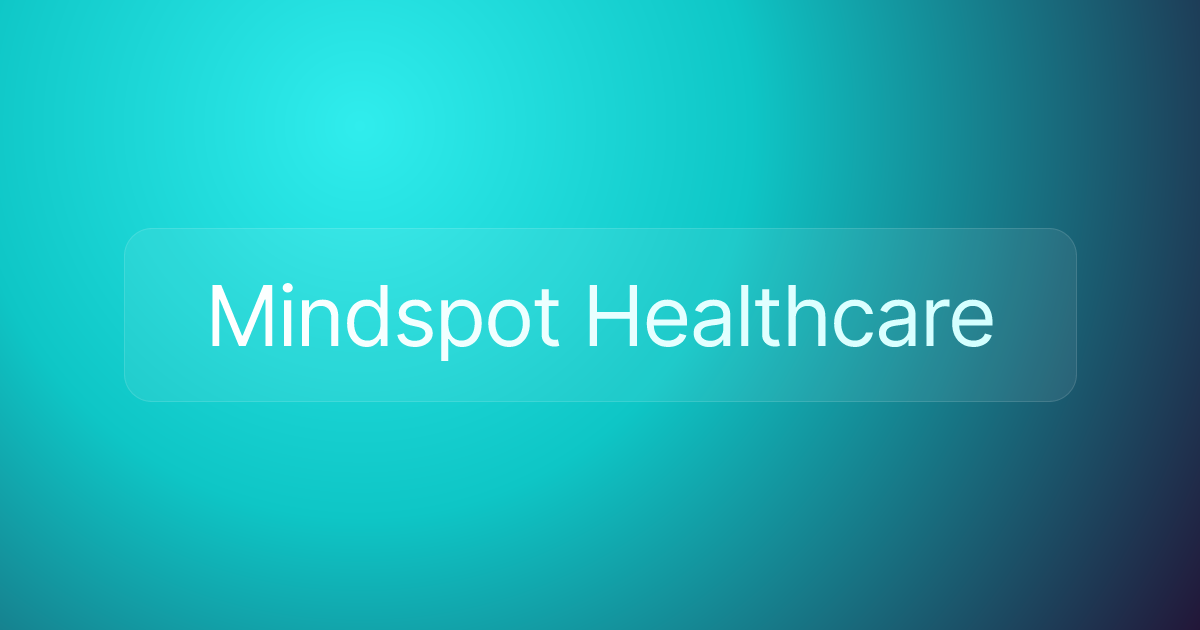 Mindspot Healthcare