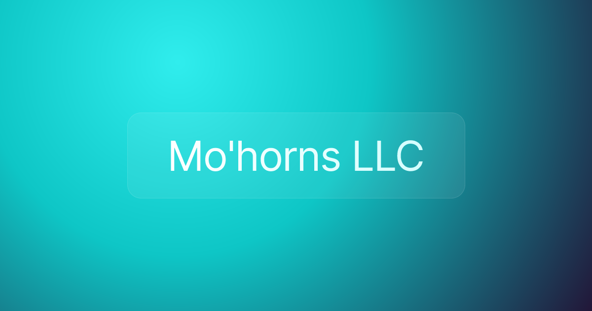 Mo'horns LLC