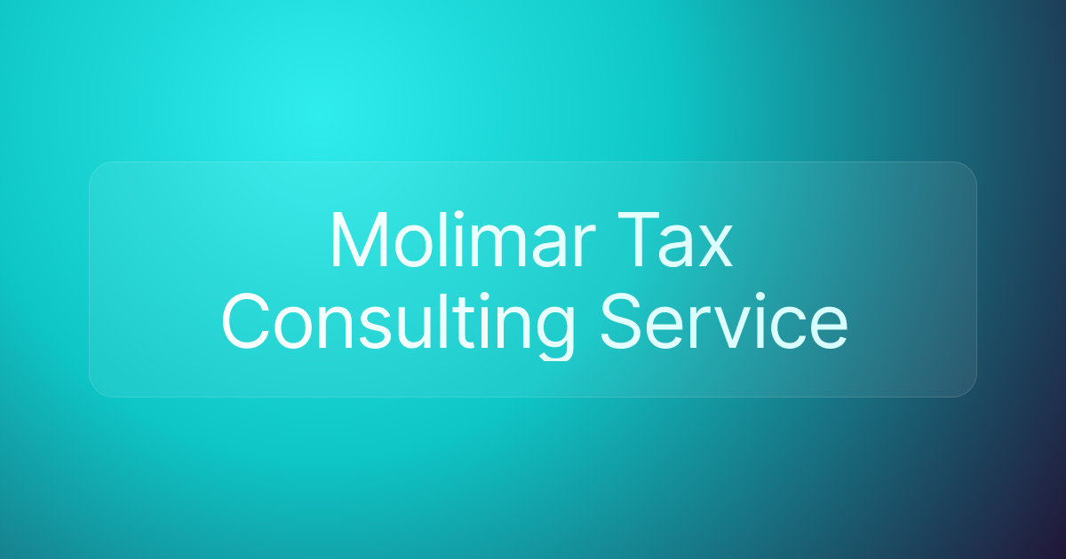 Molimar Tax Consulting Service